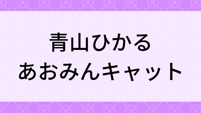 【青山ひかる＜あおやまひかる＞あおみんキャット】グラビアアイドル動画は無料配信で見れる？｜Iカップ・キュート・2016年でおすすめグラドルイメージビデオ